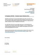 Persistent Organic Pollutants (PoPs) Statement